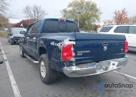 2005 Dodge Dakota Slt z USA, uszkodzony, nr VIN 1D7HW48N75S228121